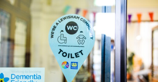 Corbett toilet sticker