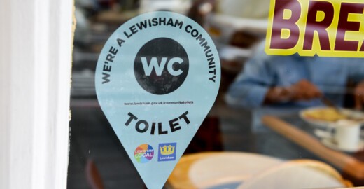 Mega Breakfast toilet sticker