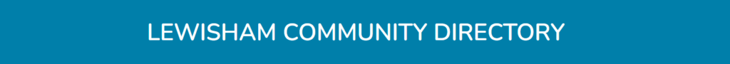 Lewisham Community Directory warm welcomes